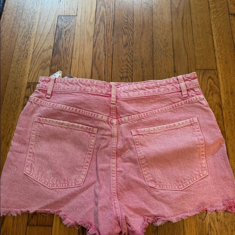 Zara Jean Shorts Pink